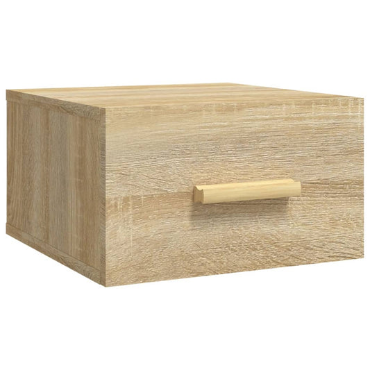 vidaXL Κομοδίνα Επιτοίχια Sonoma Δρυς 35 x 35 x 20 εκ.