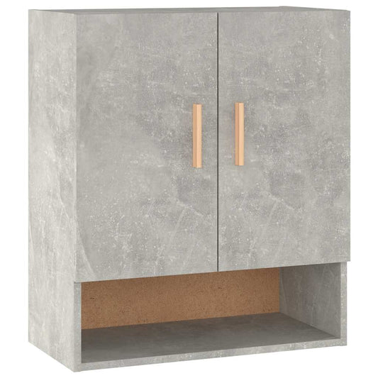 vidaXL Ντουλάπι Τοίχου Γκρι Σκυρ. 60x31x70 εκ. Επεξεργασμένο Ξύλο