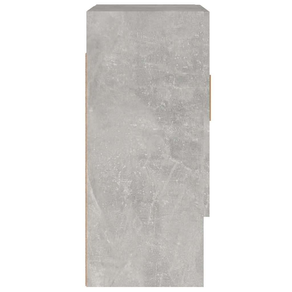vidaXL Ντουλάπι Τοίχου Γκρι Σκυρ. 60x31x70 εκ. Επεξεργασμένο Ξύλο