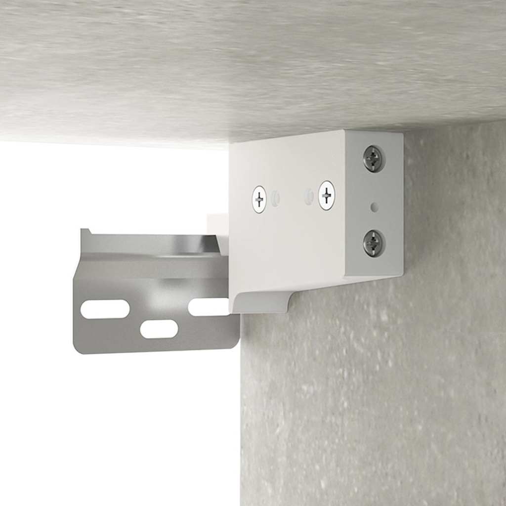 vidaXL Ντουλάπι Τοίχου Γκρι Σκυρ. 60x31x70 εκ. Επεξεργασμένο Ξύλο