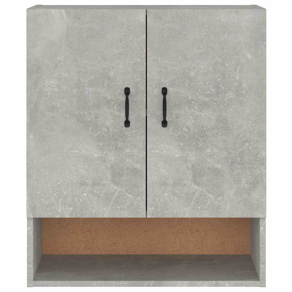 vidaXL Ντουλάπι Τοίχου Γκρι Σκυρ. 60x31x70 εκ. Επεξεργασμένο Ξύλο