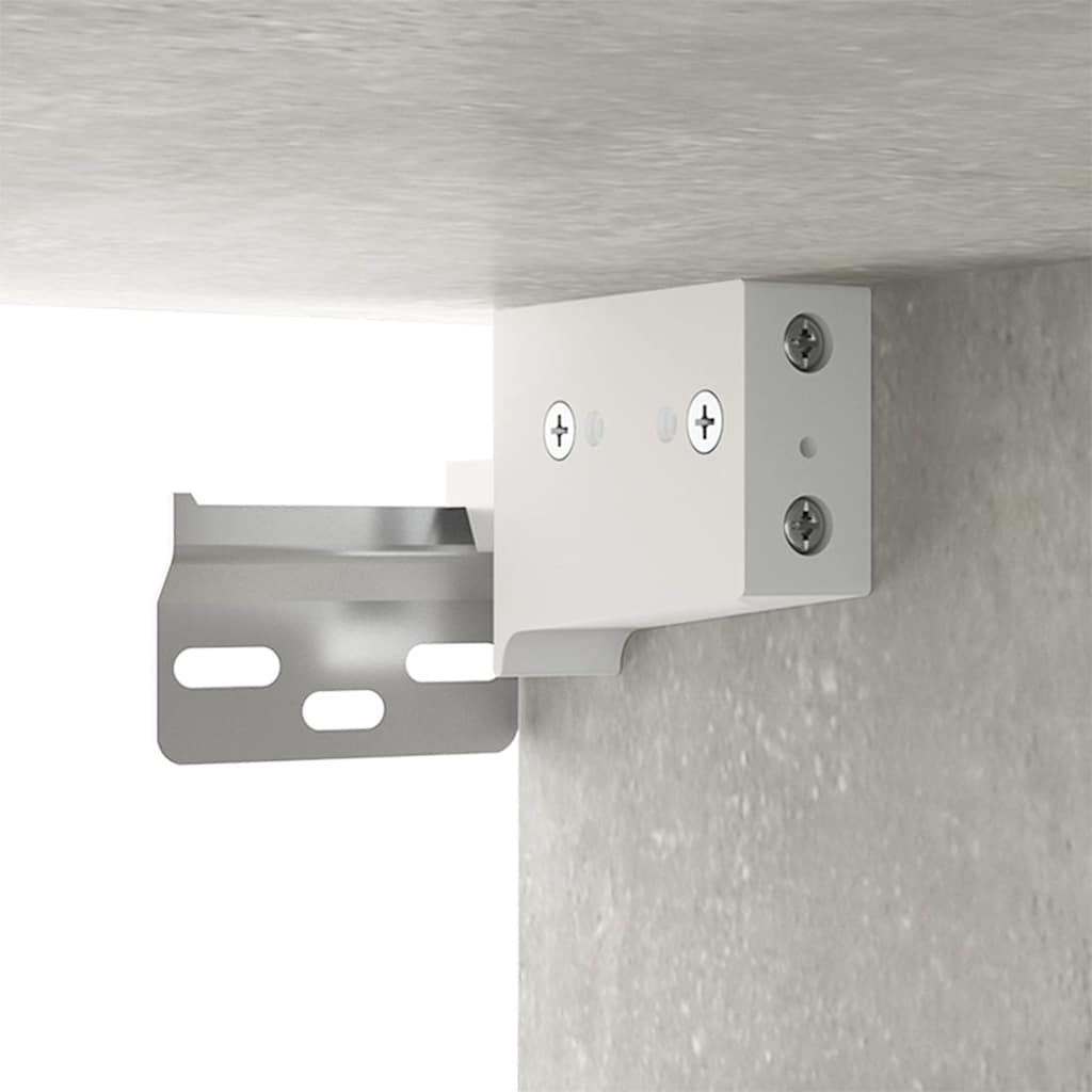vidaXL Ντουλάπι Τοίχου Γκρι Σκυρ. 60x30x60 εκ. Επεξεργασμένο Ξύλο