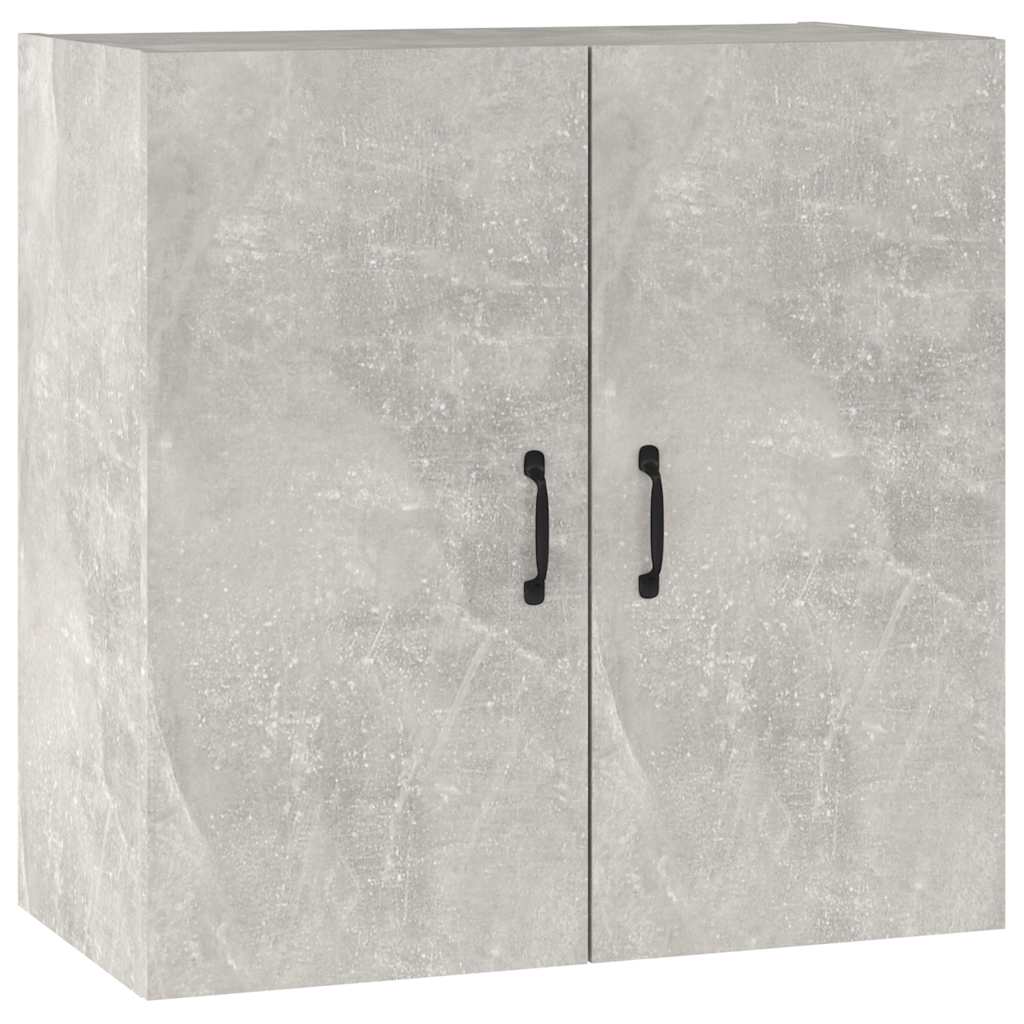 vidaXL Ντουλάπι Τοίχου Γκρι Σκυρ. 60x31x60 εκ. Επεξεργασμένο Ξύλο