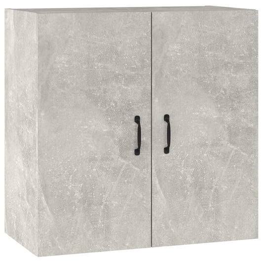 vidaXL Ντουλάπι Τοίχου Γκρι Σκυρ. 60x31x60 εκ. Επεξεργασμένο Ξύλο