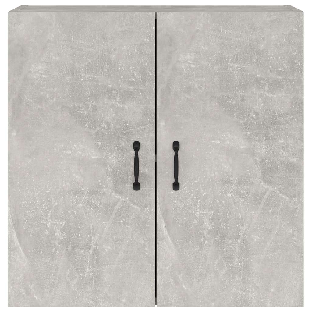 vidaXL Ντουλάπι Τοίχου Γκρι Σκυρ. 60x31x60 εκ. Επεξεργασμένο Ξύλο