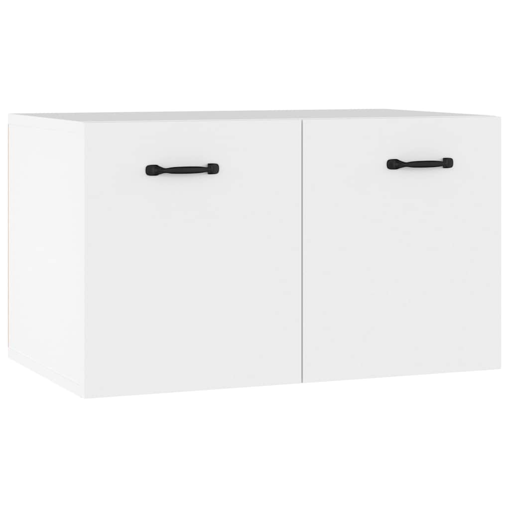vidaXL Ντουλάπι Τοίχου Λευκό 60 x 36,5 x 35 εκ. από Επεξεργασμένο Ξύλο
