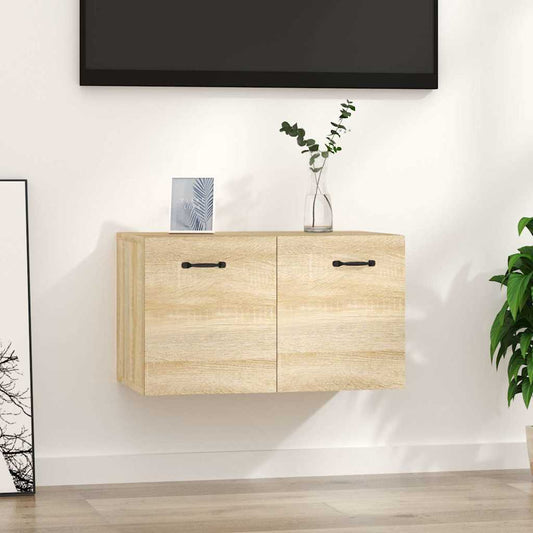 vidaXL Ντουλάπι Τοίχου Sonoma Δρυς 60x36,5x35 εκ. Επεξεργασμένο Ξύλο