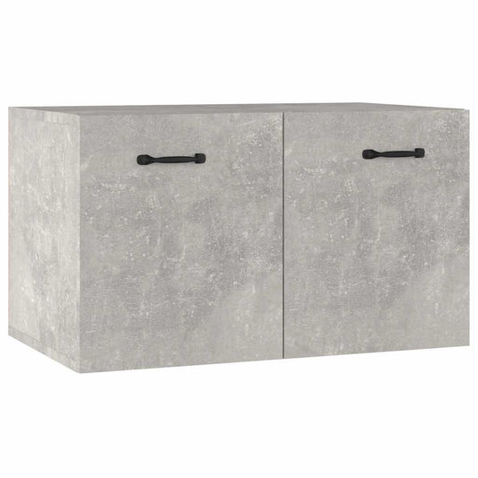 vidaXL Ντουλάπι Τοίχου Γκρι Σκυρ. 60x36,5x35 εκ. Επεξεργασμένο Ξύλο