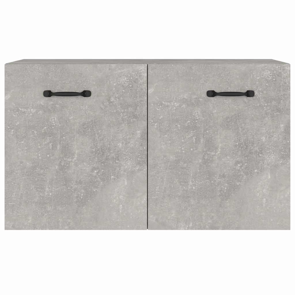 vidaXL Ντουλάπι Τοίχου Γκρι Σκυρ. 60x36,5x35 εκ. Επεξεργασμένο Ξύλο