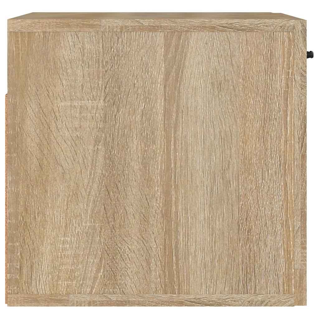 vidaXL Ντουλάπι Τοίχου Sonoma Δρυς 80x36,5x35 εκ. Επεξεργασμένο Ξύλο