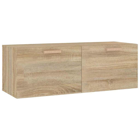 vidaXL Ντουλάπι Τοίχου Sonoma Δρυς 100x36,5x35 εκ. Επεξεργασμένο Ξύλο
