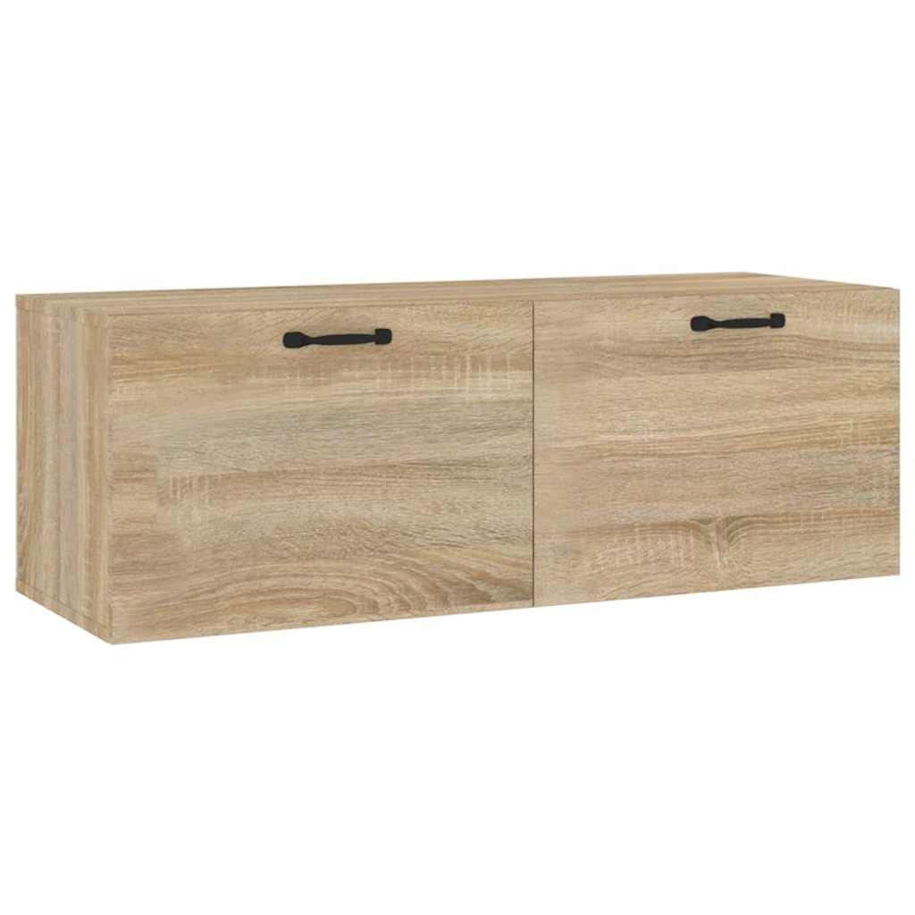vidaXL Ντουλάπι Τοίχου Sonoma Δρυς 100x36,5x35 εκ. Επεξεργασμένο Ξύλο