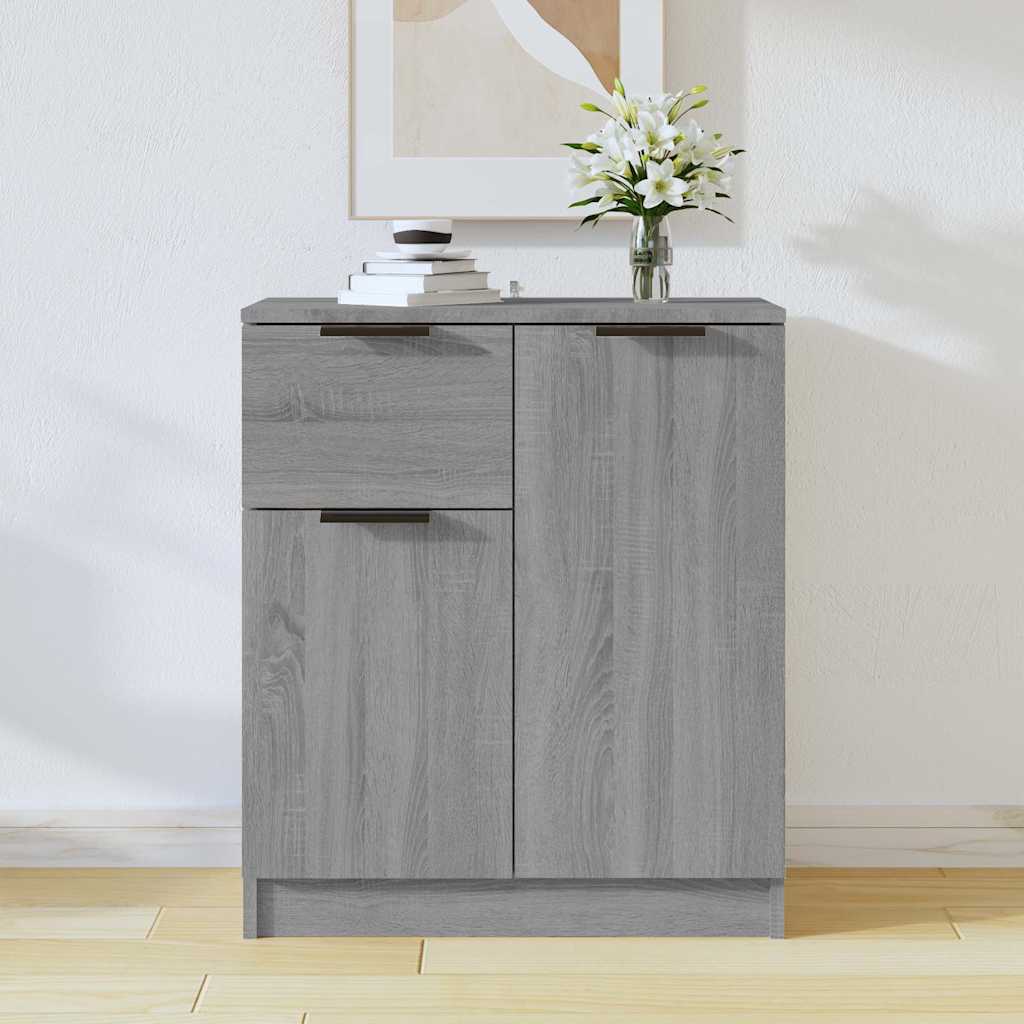 vidaXL Μπουφές Γκρι Sonoma 60x30x70 εκ. από Τεχνητό Ξύλο