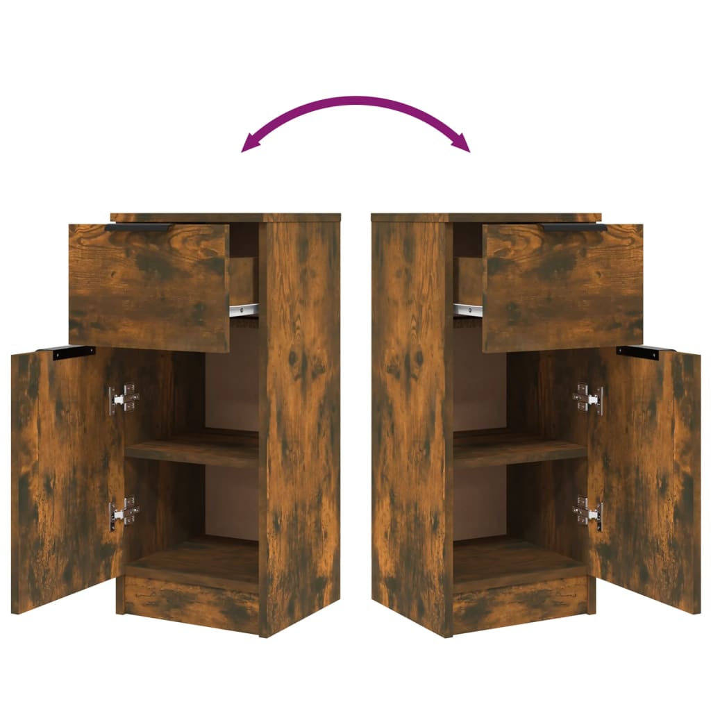 vidaXL Ντουλάπι Καπνιστή Δρυς 30x30x70 εκ. από Επεξεργασμένο Ξύλο