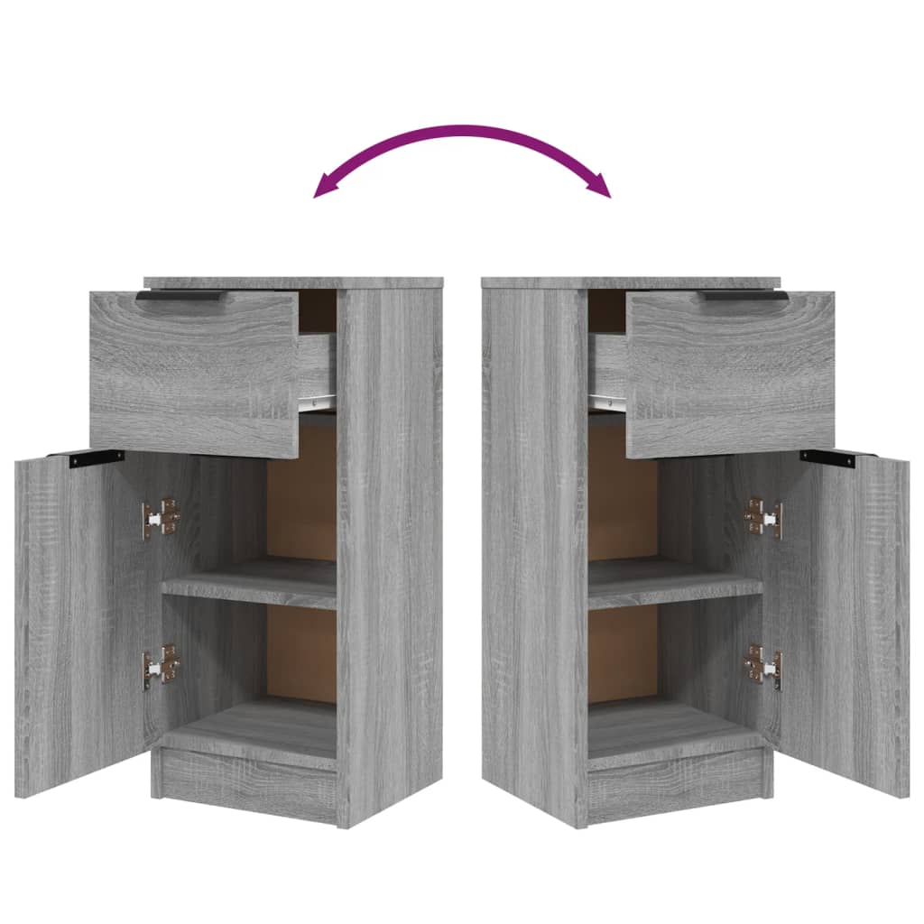 vidaXL Ντουλάπι Γκρι Sonoma 30x30x70 εκ. από Επεξεργασμένο Ξύλο