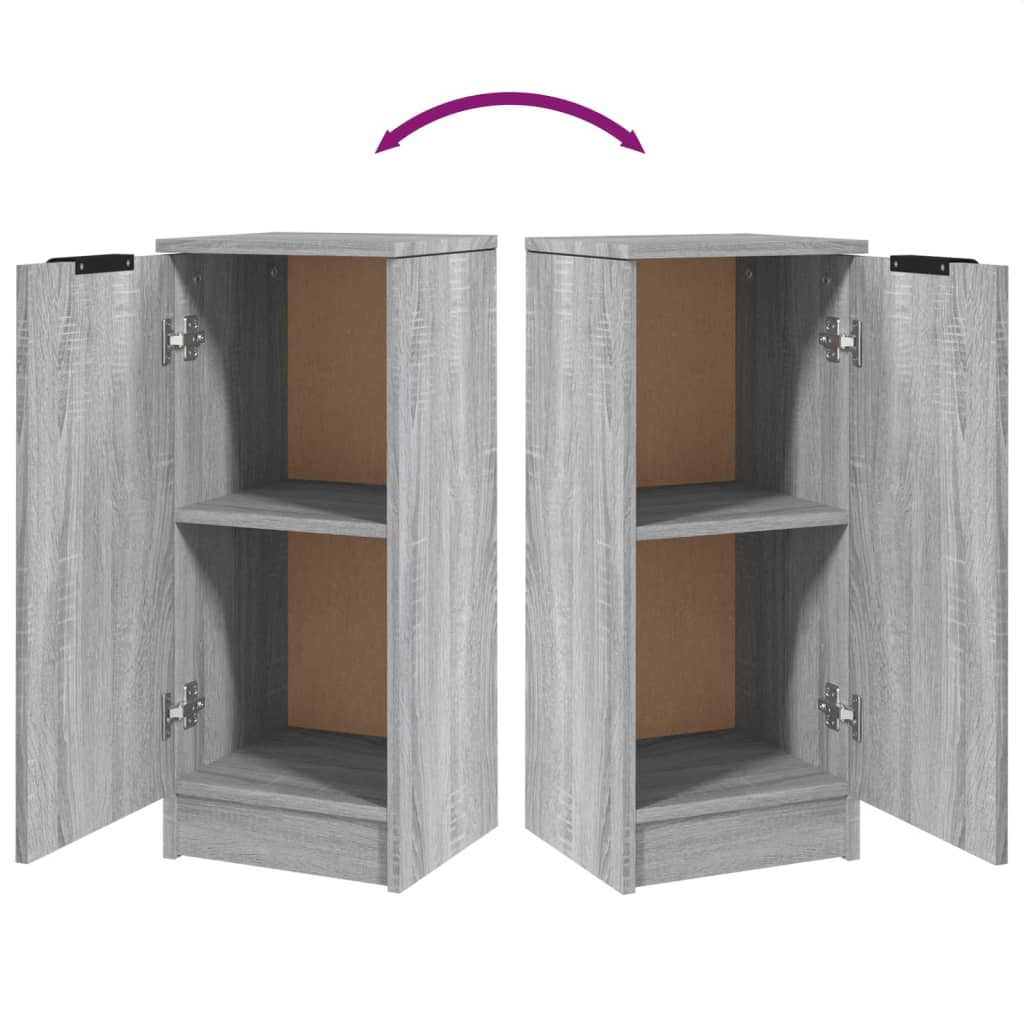 vidaXL Ντουλάπι Γκρι Sonoma 30x30x70 εκ. από Επεξεργασμένο Ξύλο