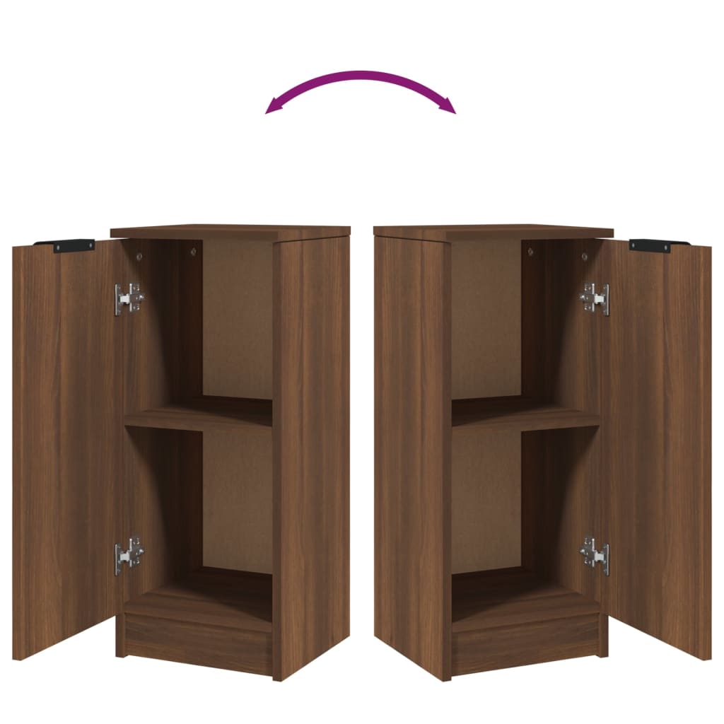 vidaXL Ντουλάπι Καφέ Δρυς 30 x 30 x 70 εκ. από Επεξεργασμένο Ξύλο