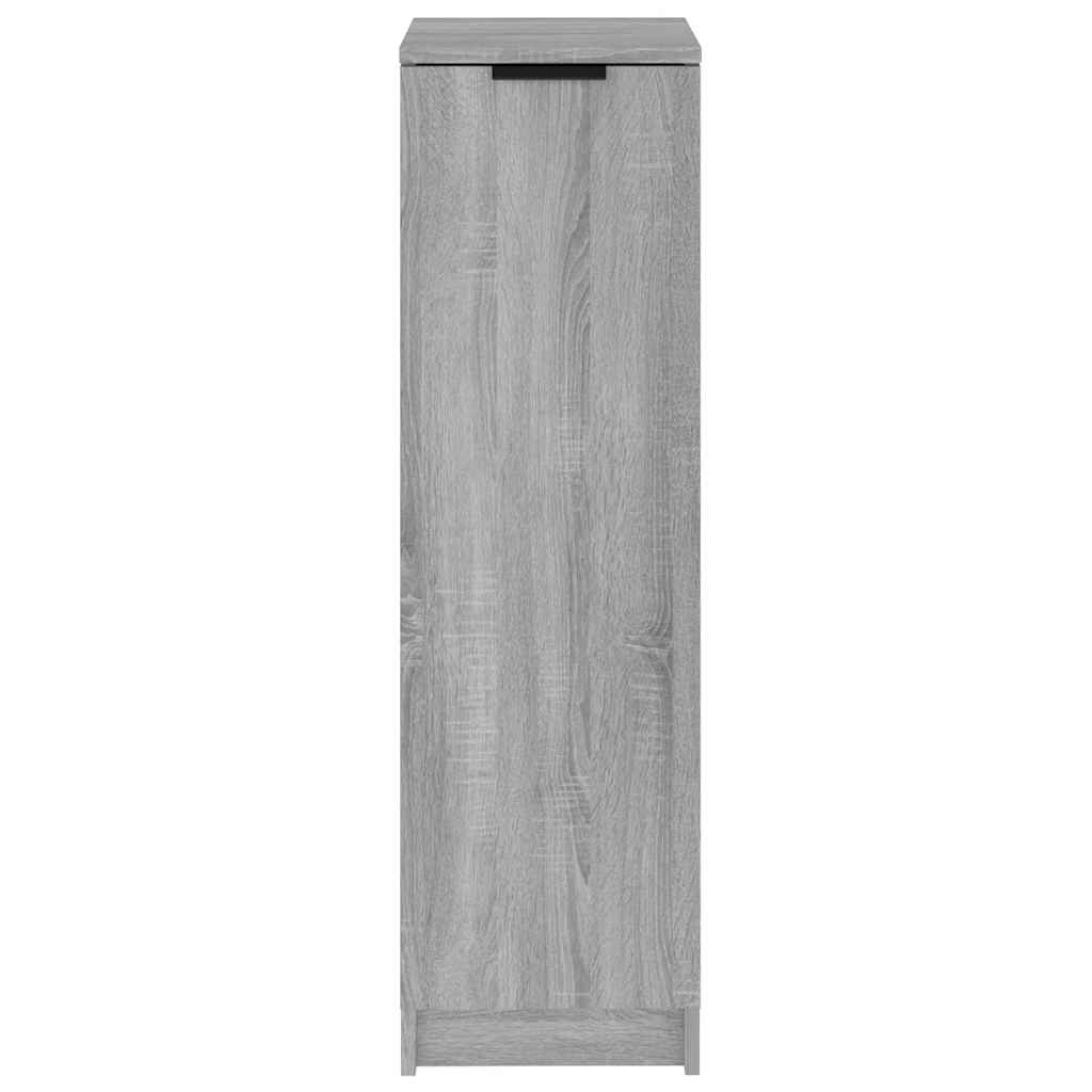 vidaXL Παπουτσοθήκη Γκρι Sonoma 30x35x100 εκ. από Επεξεργασμένο Ξύλο