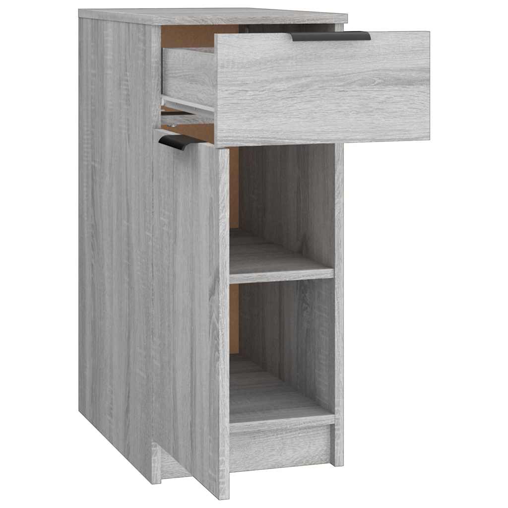 vidaXL Ντουλάπι Γραφείου Γκρι sonoma 33,5x50x75 εκ. Επεξεργ. Ξύλο