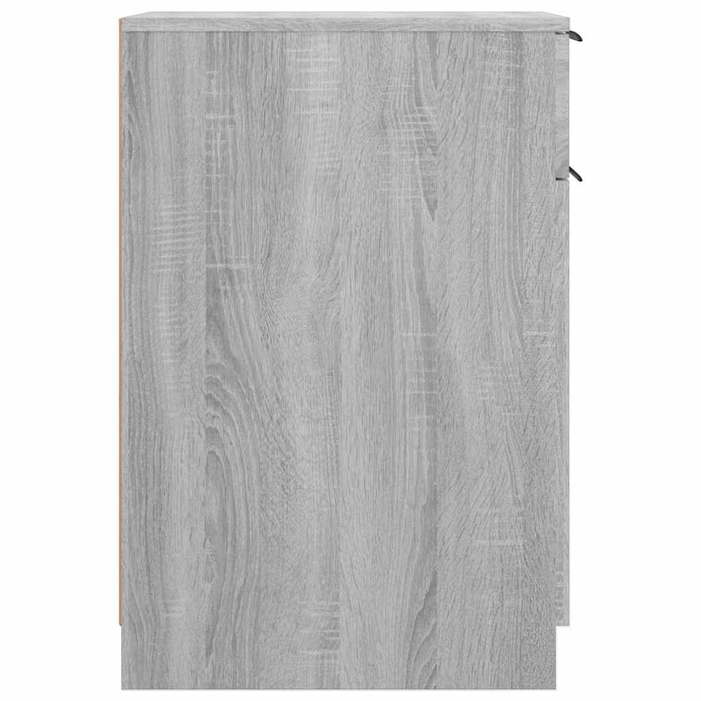 vidaXL Ντουλάπι Γραφείου Γκρι sonoma 33,5x50x75 εκ. Επεξεργ. Ξύλο