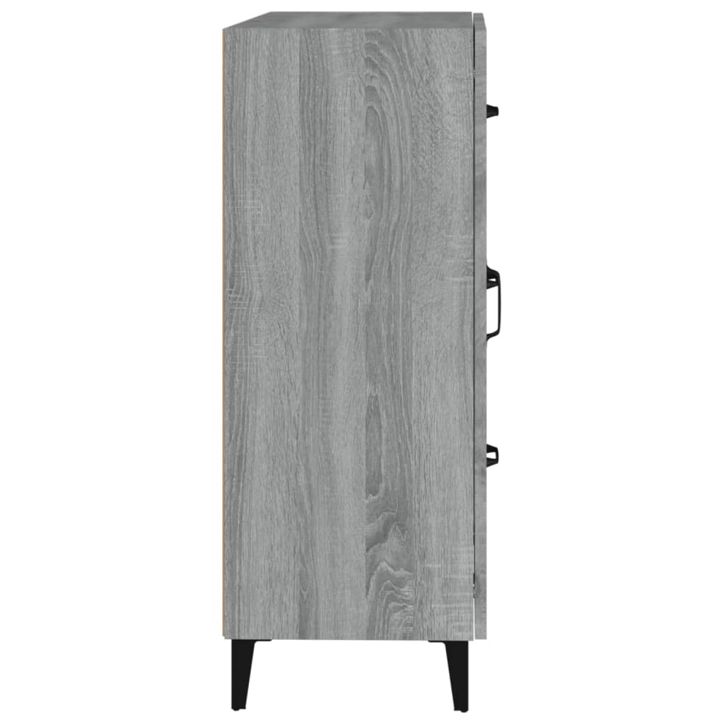 vidaXL Ντουλάπι Γκρι Sonoma 69,5 x 34 x 90 εκ. από Επεξεργασμένο Ξύλο