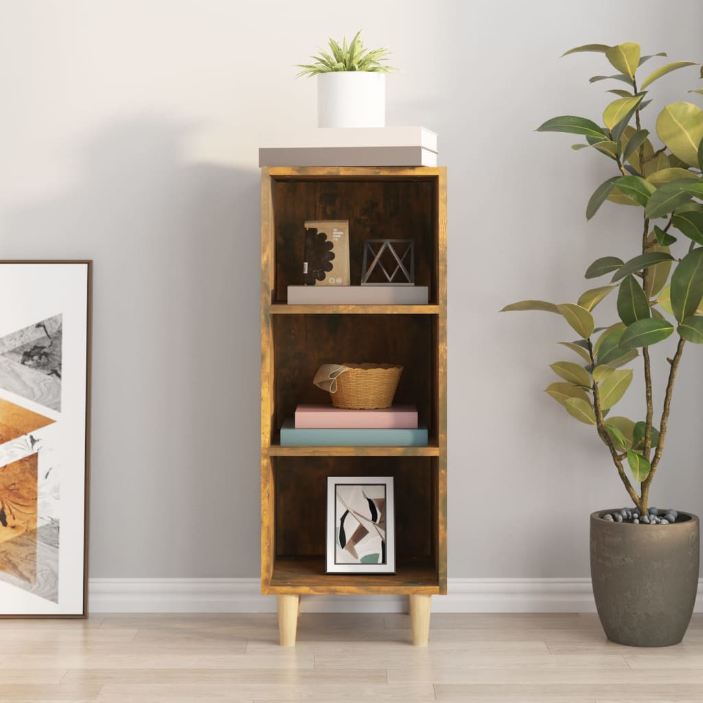 vidaXL Ντουλάπι Καπνιστή Δρυς 34,5 x 32,5 x 90 εκ. Επεξεργασμένο Ξύλο