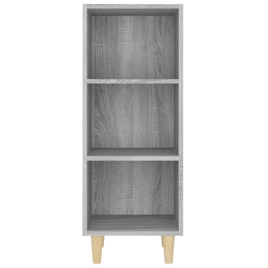 vidaXL Ντουλάπι Γκρι sonoma 34,5x32,5x90εκ. από Επεξεργασμένο Ξύλο