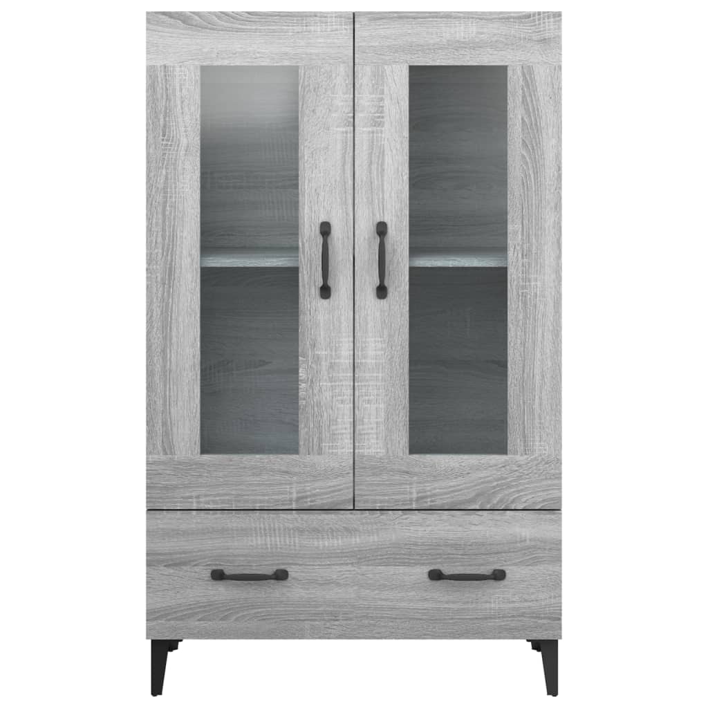 vidaXL Ντουλάπα Γκρι Sonoma 70 x 31 x 115 εκ. από Επεξεργασμένο Ξύλο