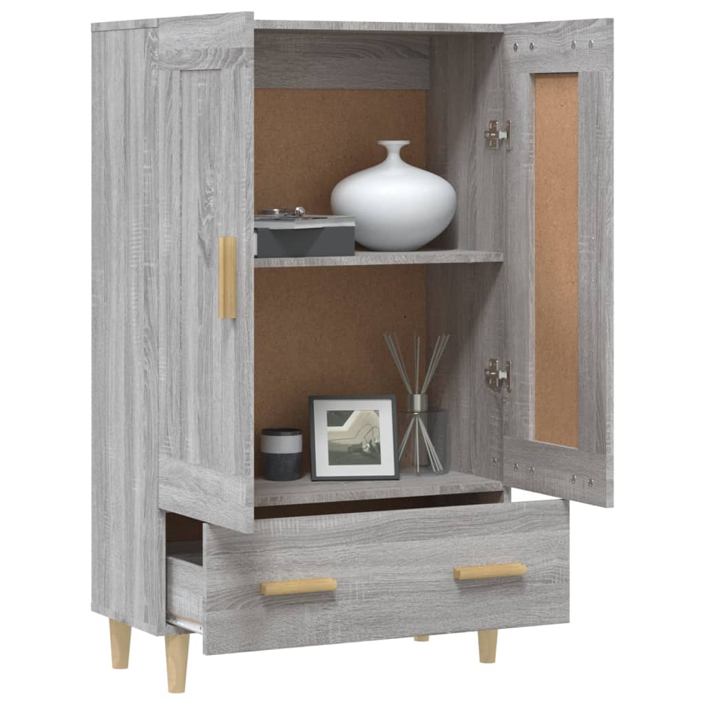 vidaXL Ντουλάπα Γκρι Sonoma 70 x 31 x 115 εκ. από Επεξεργασμένο Ξύλο