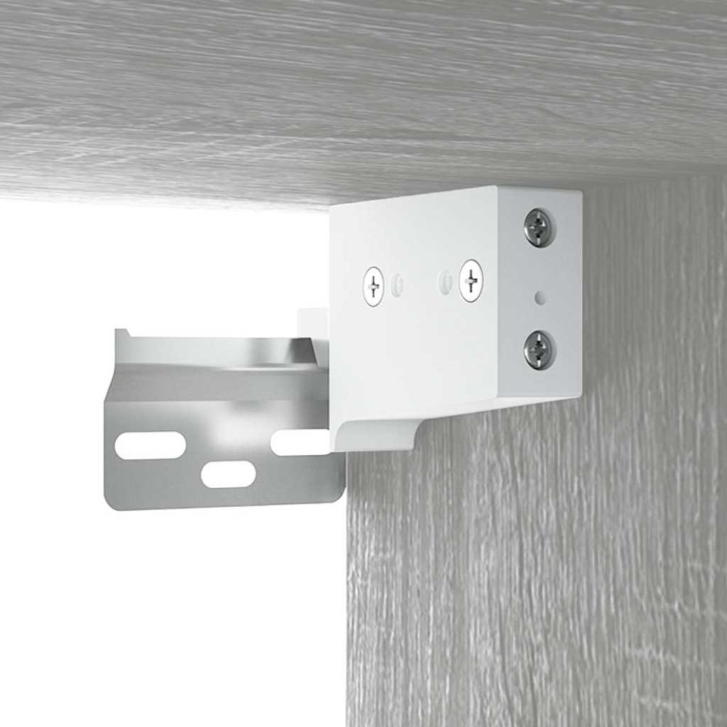 vidaXL Ντουλάπι Τοίχου Γκρι Sonoma 60x31x70εκ. Επεξεργασμένο Ξύλο