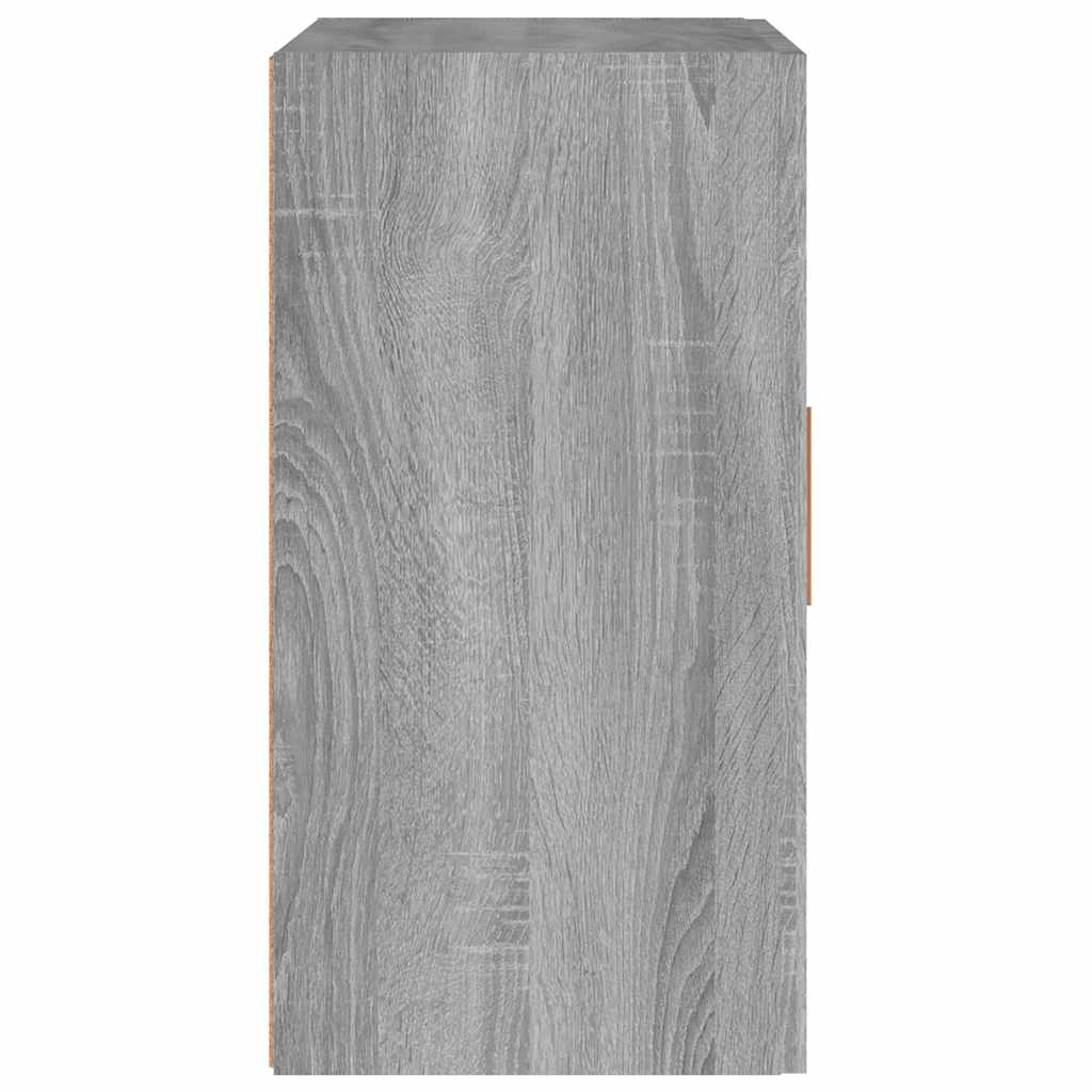 vidaXL Ντουλάπι Τοίχου Γκρι Sonoma 60x30x60 εκ. Επεξεργασμένο Ξύλο