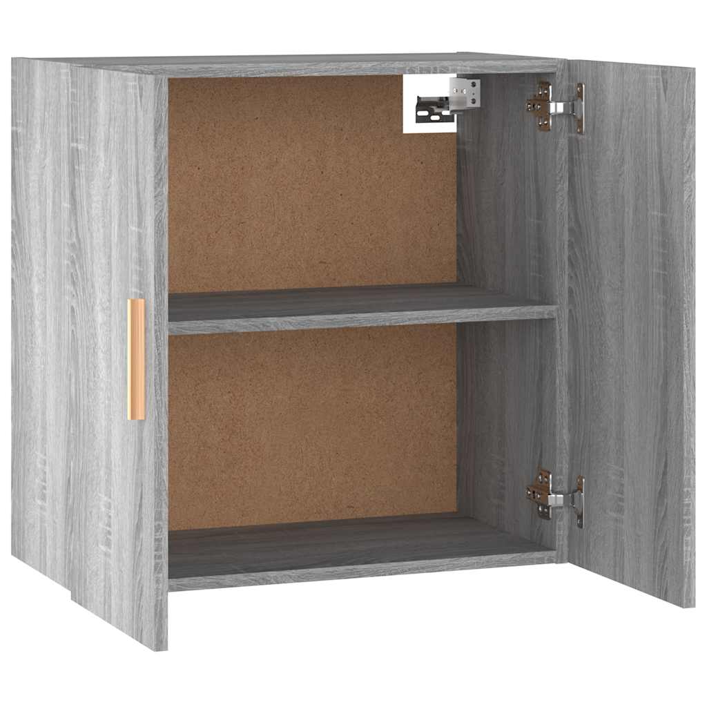 vidaXL Ντουλάπι Τοίχου Γκρι Sonoma 60x30x60 εκ. Επεξεργασμένο Ξύλο