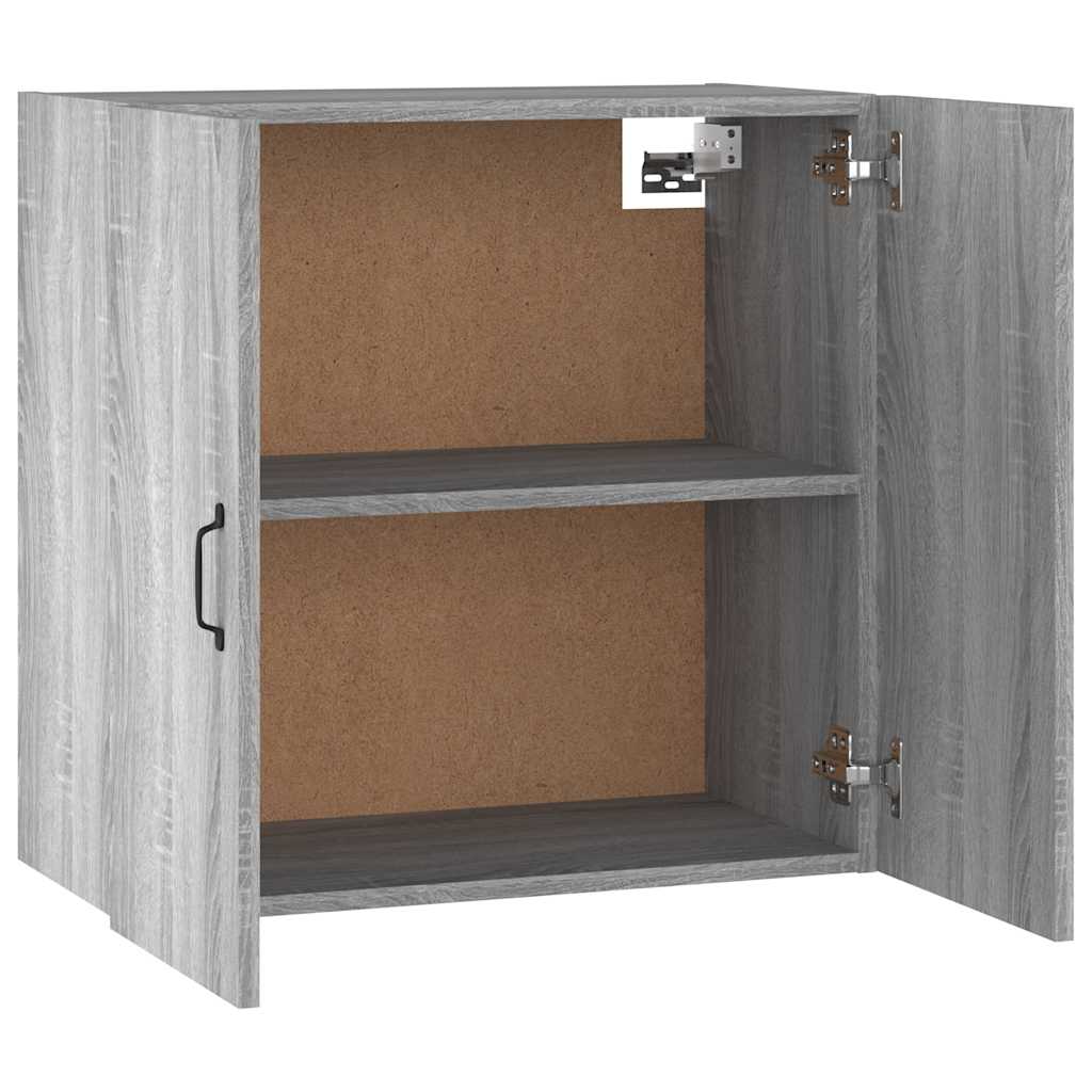 vidaXL Ντουλάπι Τοίχου Γκρι Sonoma 60x31x60εκ. Επεξεργασμένο Ξύλο
