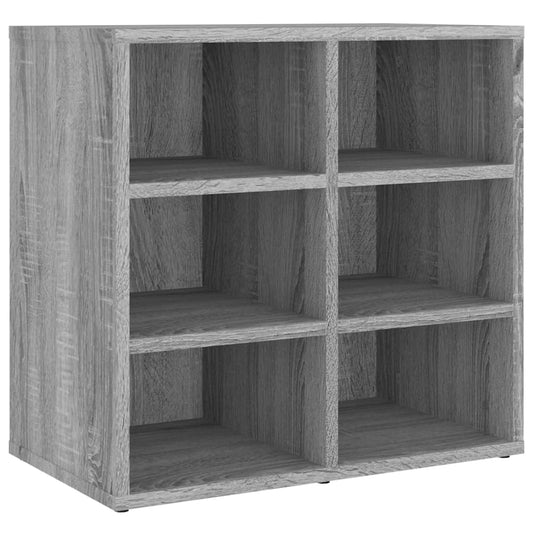 vidaXL Παπουτσοθήκη Γκρι Sonoma 52,5 x 30 x 50 εκ.