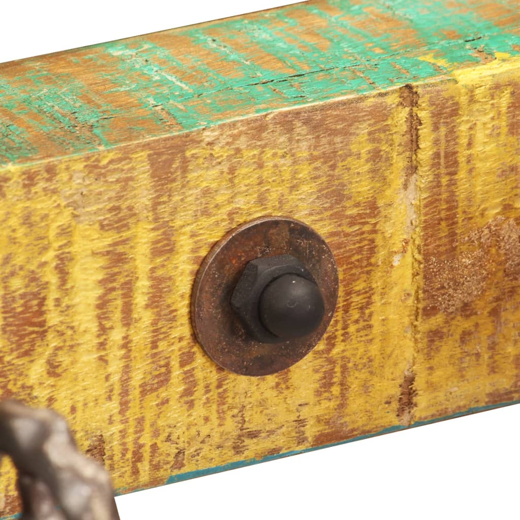 vidaXL Φωτιστικό Επιτοίχιο Industrial Πολύχρωμο 90 x 25 εκ. Ε27