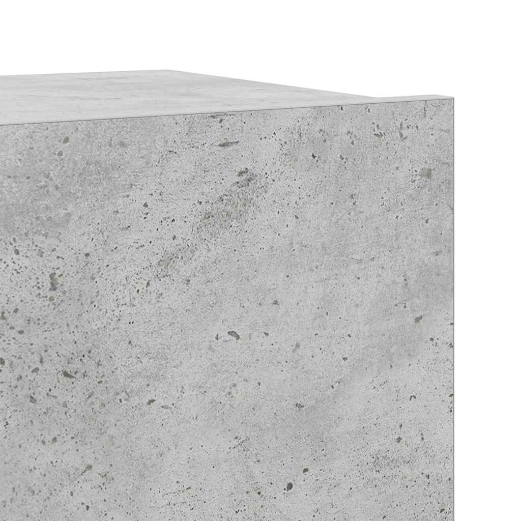 vidaXL Σετ Επίπλων Τηλεόρασης 7 Τεμαχίων Γκρι Σκυρ. Επεξεργασμένο Ξύλο