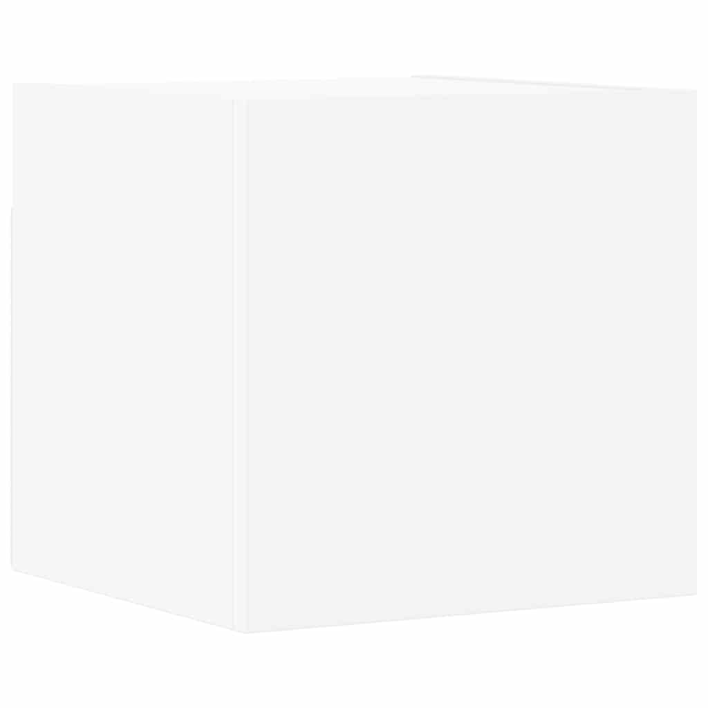 vidaXL Σετ Επίπλων Τηλεόρασης 7 Τεμαχίων Λευκό από Επεξεργασμένο Ξύλο