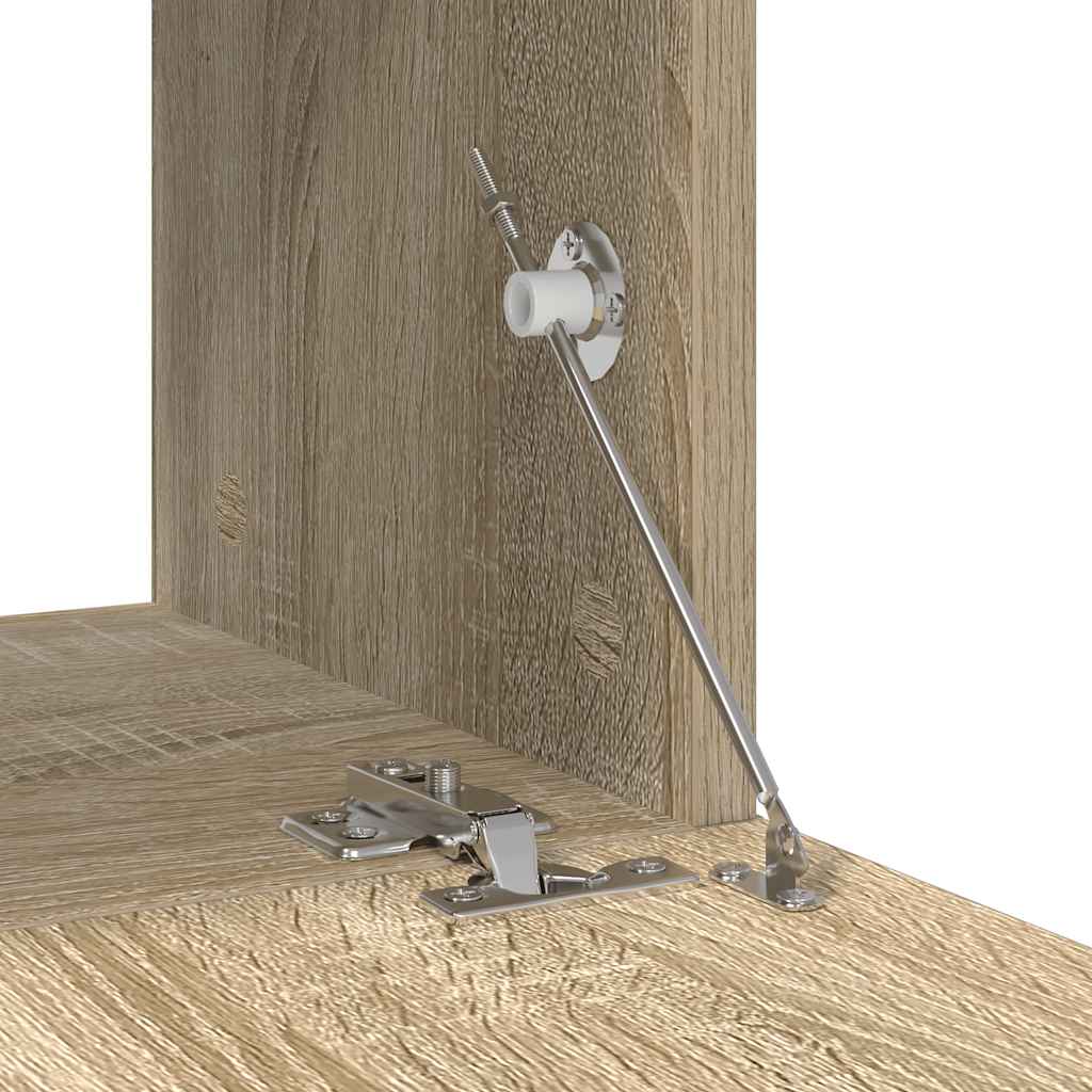 vidaXL Σετ Επίπλων Τηλεόρασης 4 Τεμαχίων Sonoma Δρυς Επεξ. Ξύλο