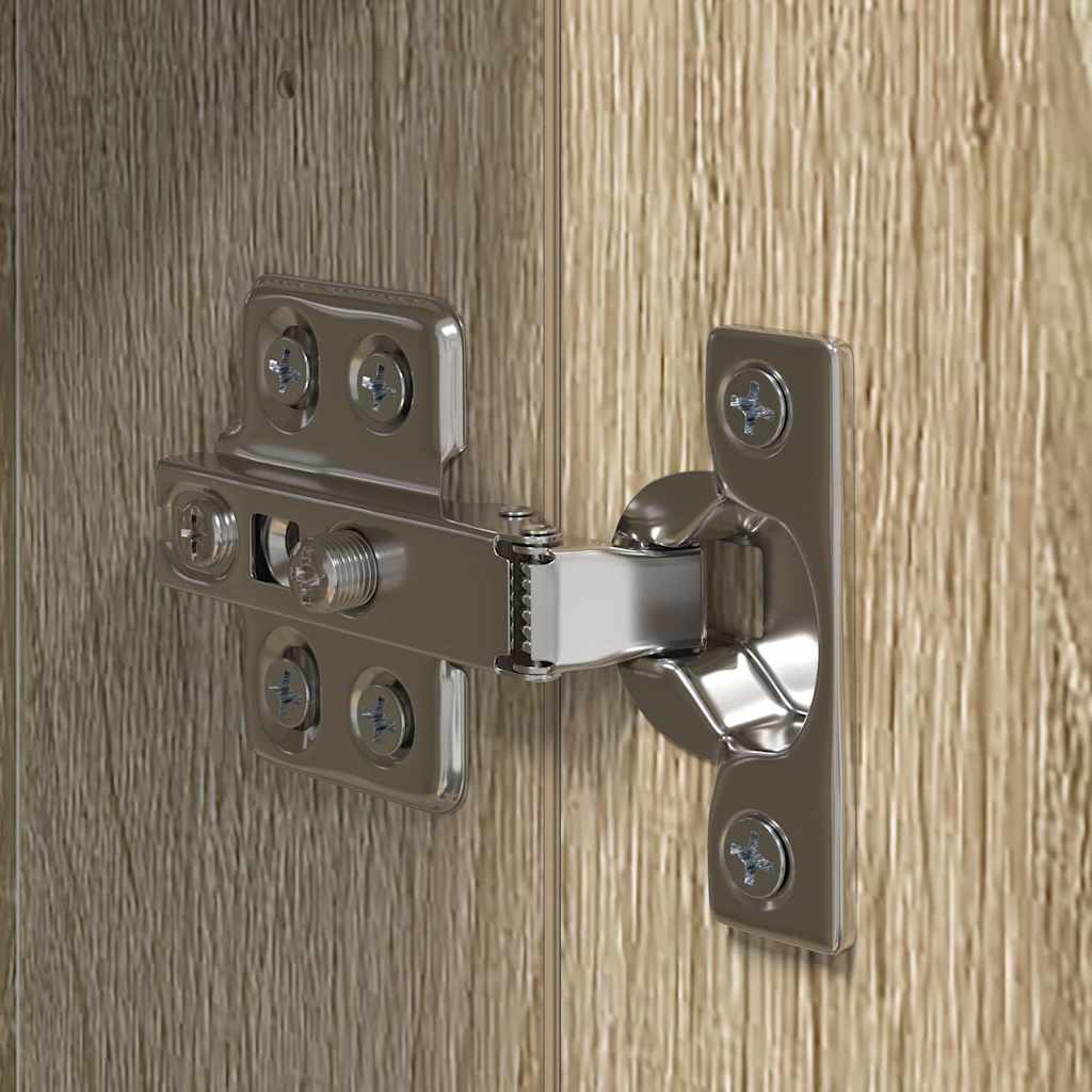 vidaXL Σετ Επίπλων Τηλεόρασης 4 Τεμαχίων Sonoma Δρυς Επεξ. Ξύλο