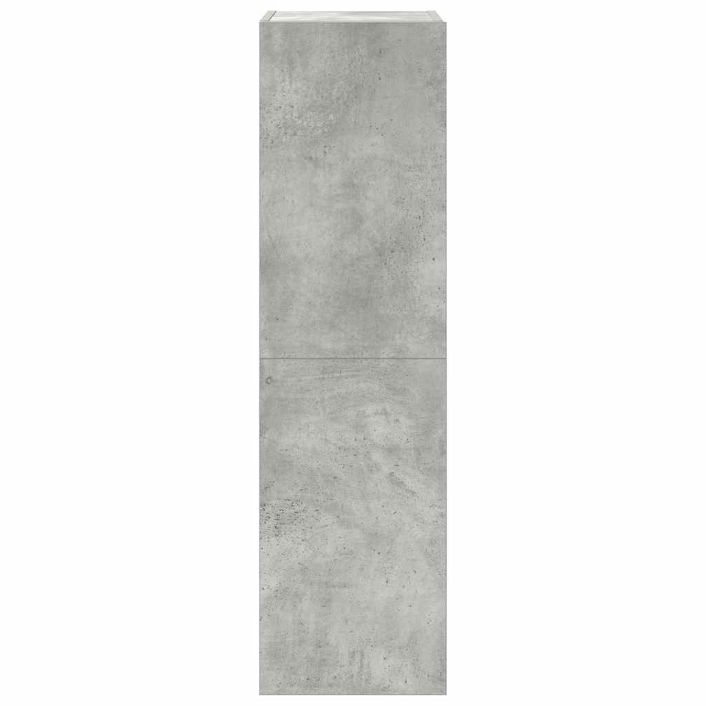 vidaXL Σετ Επίπλων Τηλεόρασης 4Τεμαχίων Γκρι Σκυρ. Επεξεργασμένο Ξύλο