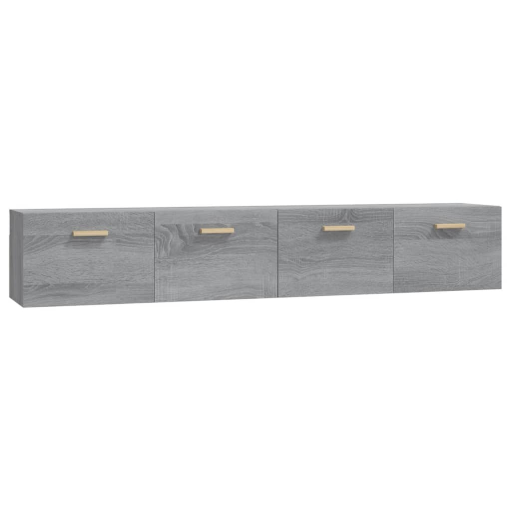 vidaXL Ντουλάπια Τοίχου 2 τεμ. Sonoma 100x36,5x35 εκ. Επεξ. Ξύλο