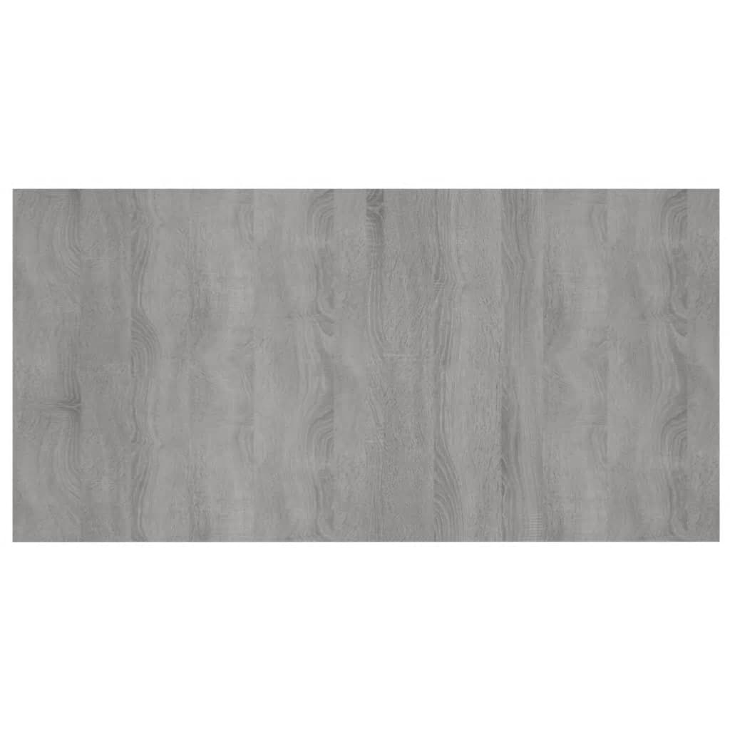 vidaXL Κεφαλάρι Κρεβατιού με Κομοδίνα Γκρι Sonoma Επεξεργασμένο Ξύλο