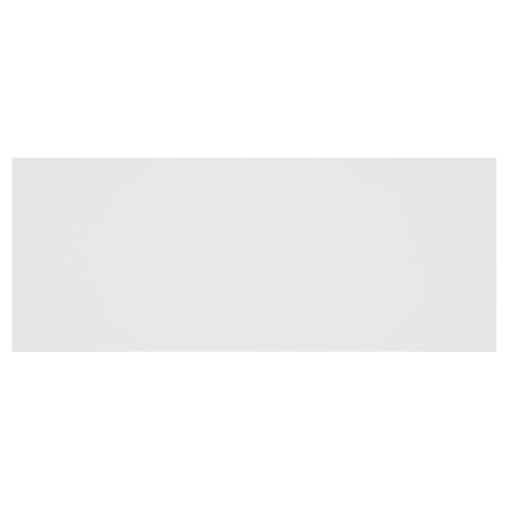 vidaXL Κεφαλάρι Κρεβατιού με Κομοδίνα Λευκό από Επεξεργασμένο Ξύλο