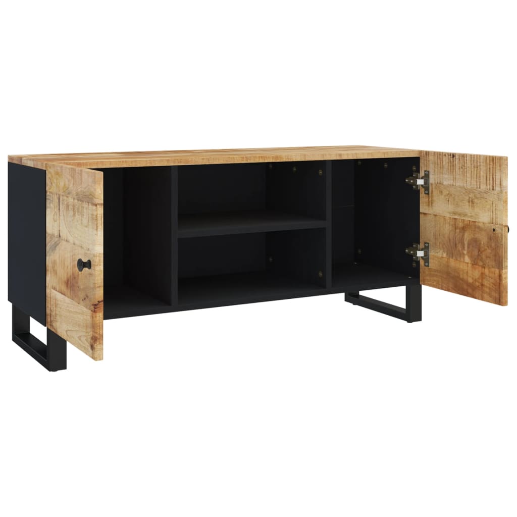 vidaXL Έπιπλο Τηλεόρασης 105 x 33 x 46 εκ. από Μασίφ Ξύλο Μάνγκο