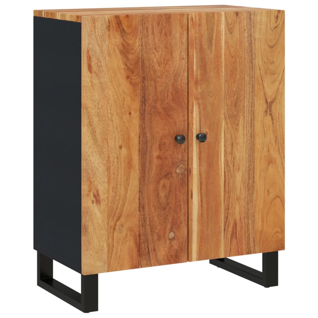 vidaXL Ντουλάπι 60 x 33 x 75 εκ. από Μασίφ Ξύλο Ακακίας