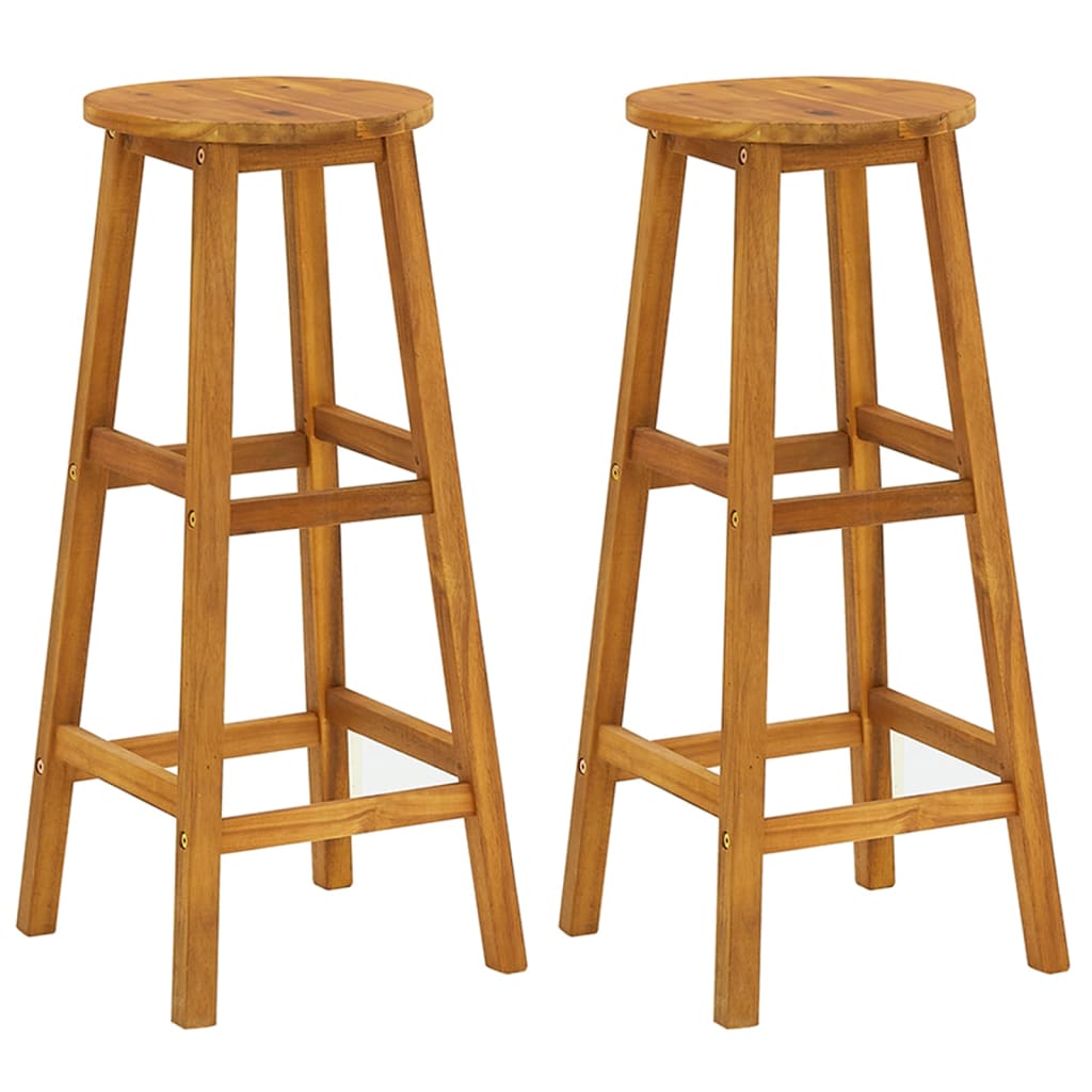 vidaXL Σετ Επίπλων Μπαρ Κήπου 3 Τεμαχίων από Μασίφ Ξύλο Ακακίας