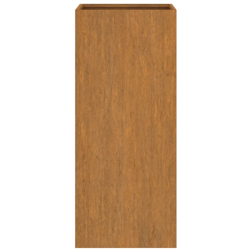 vidaXL Ζαρντινιέρα 32x29x75 εκ. Ατσάλι Σκληρυθέν στον Αέρα