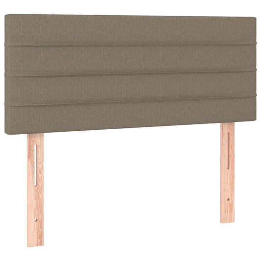 vidaXL Κεφαλάρι Κρεβατιού Taupe 80 x 5 x 78/88 εκ. Υφασμάτινο