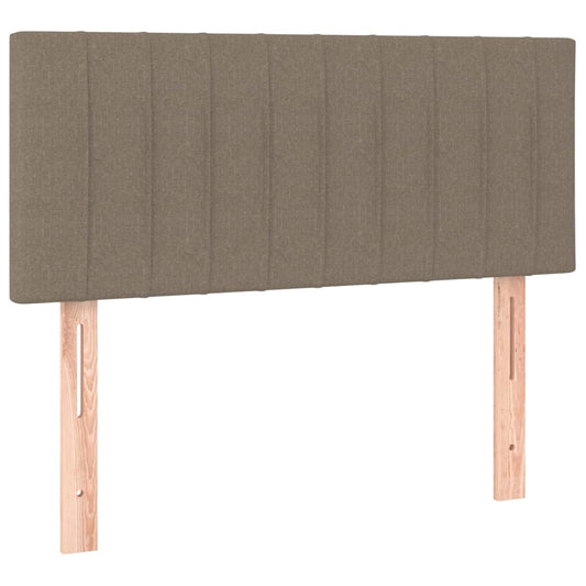 vidaXL Κεφαλάρι Κρεβατιού Taupe 100x5x78/88 εκ. Υφασμάτινο