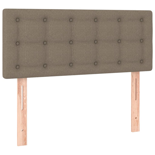 vidaXL Κεφαλάρι Κρεβατιού Taupe 100x5x78/88 εκ. Υφασμάτινο